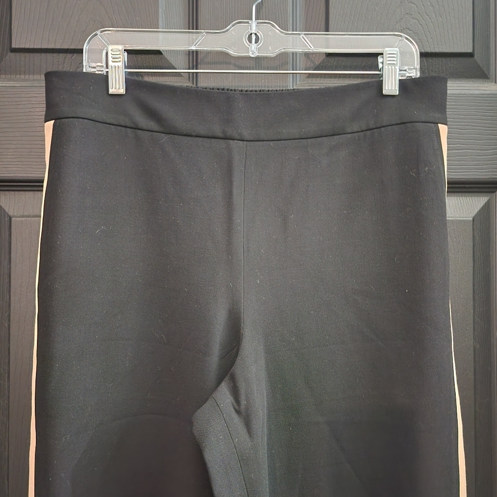 Boden Black Side Stripe Pull-on Trousers - Picture 6 of 16